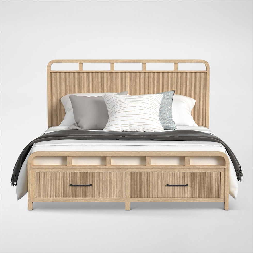 monty bedroom neutral king bed   