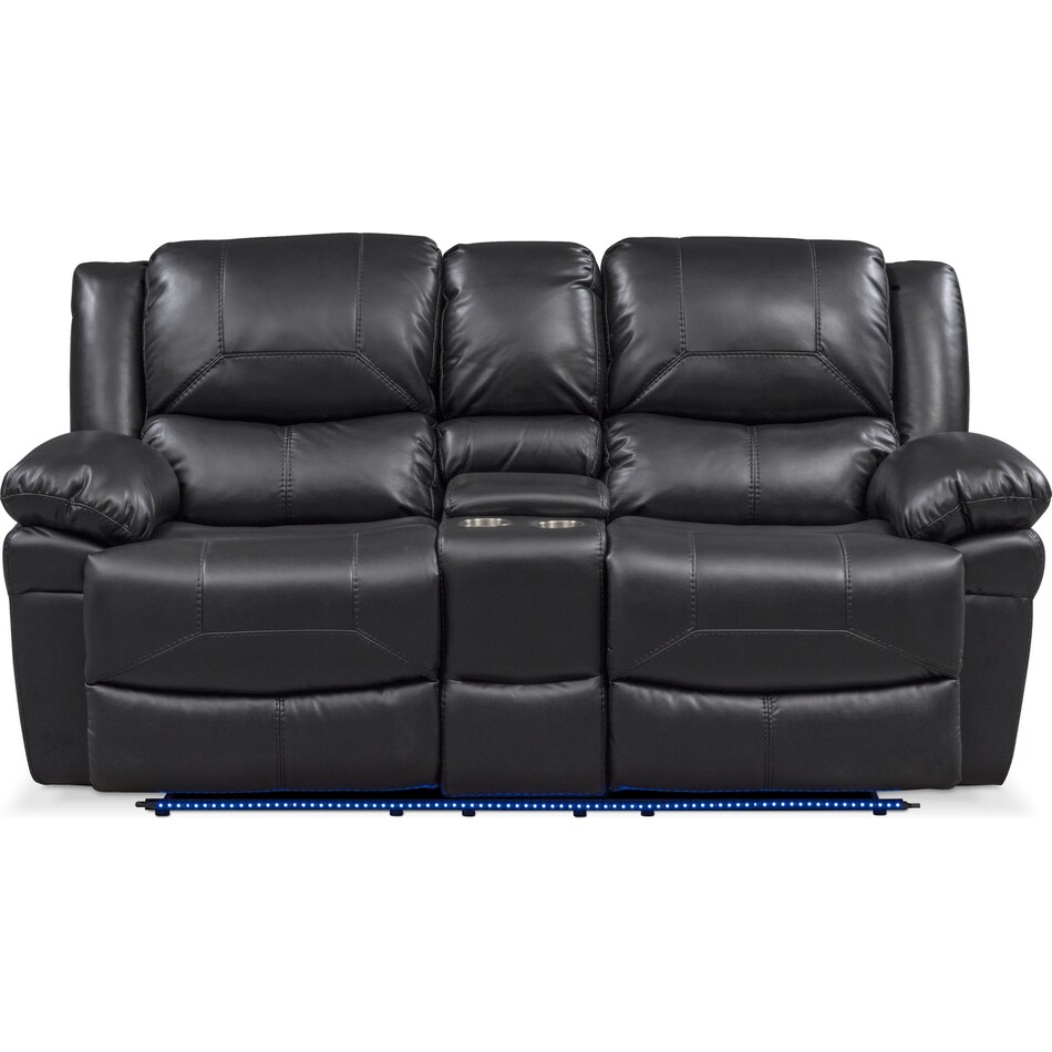 Monza Manual Reclining Loveseat Value City Furniture