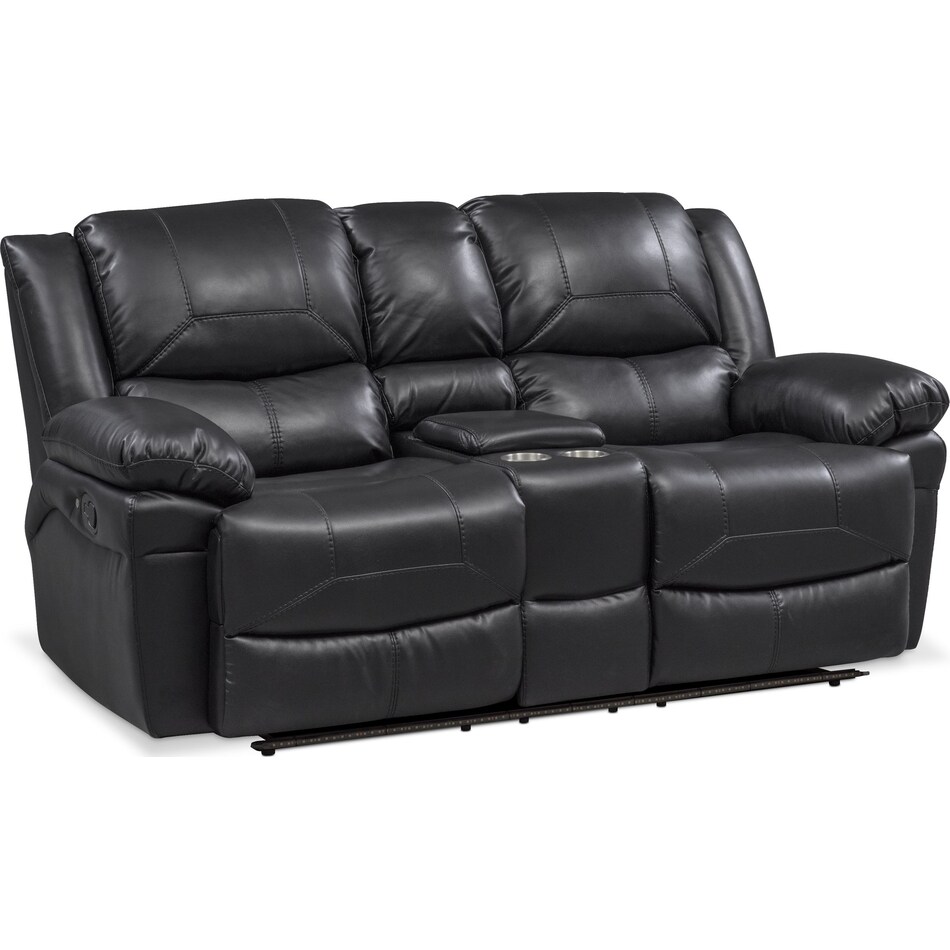 Monza Manual Reclining Loveseat Value City Furniture