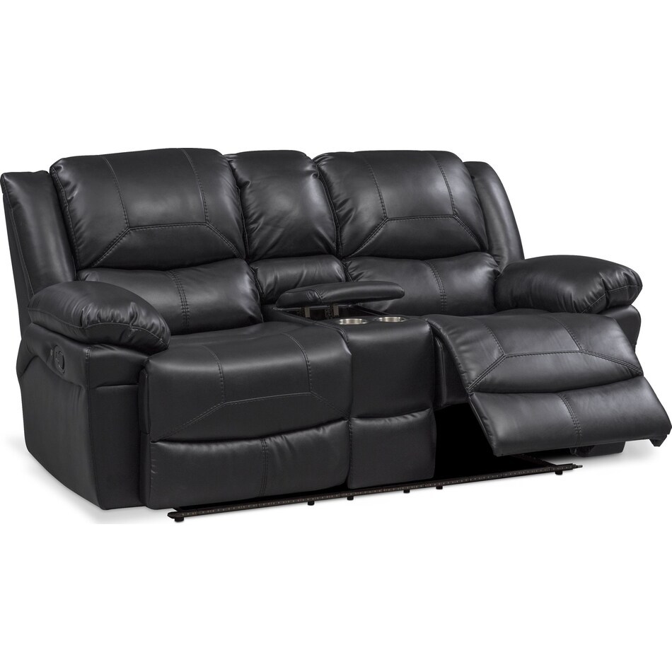 Monza Manual Reclining Loveseat Value City Furniture