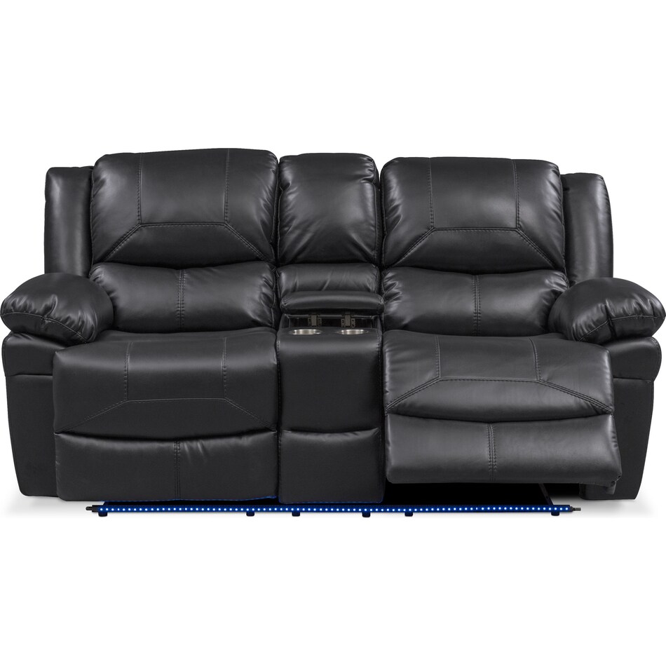 Monza Manual Reclining Loveseat Value City Furniture