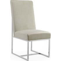 moore neutral dining chair   