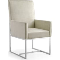 moore neutral dining chair   