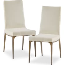 moraga white chair   