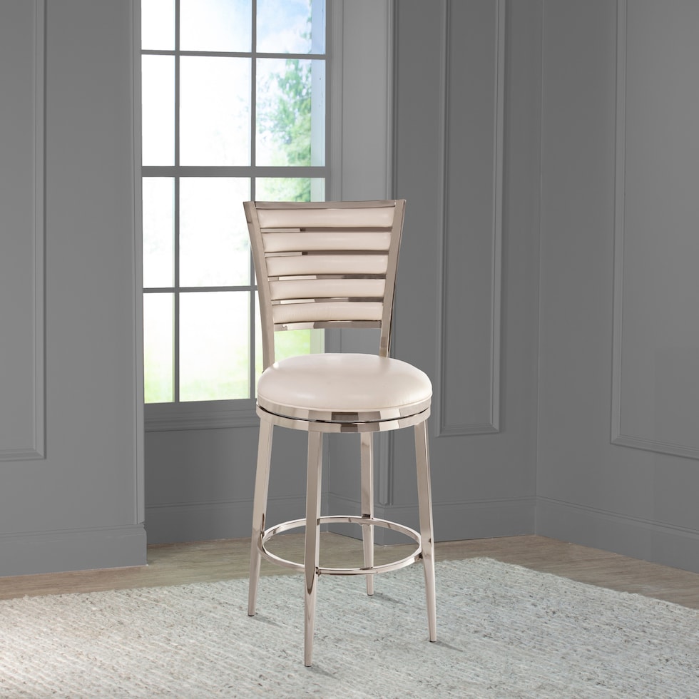 moran white counter height stool   