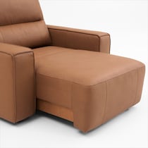 morena light brown recliner   