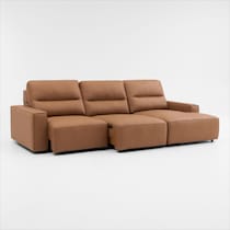 morena light brown sectional   