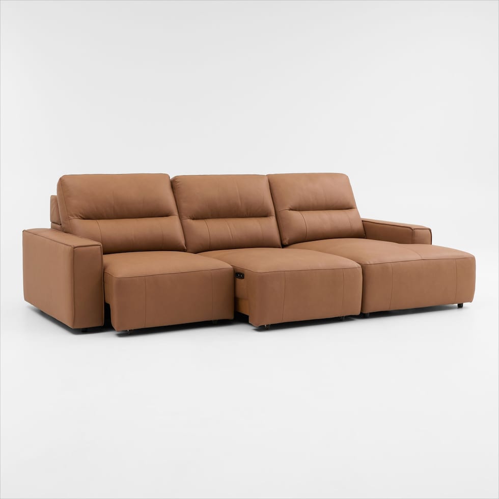 morena light brown sectional   