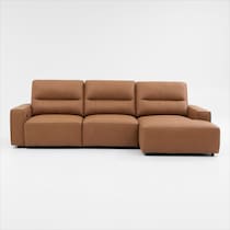 morena light brown sectional   