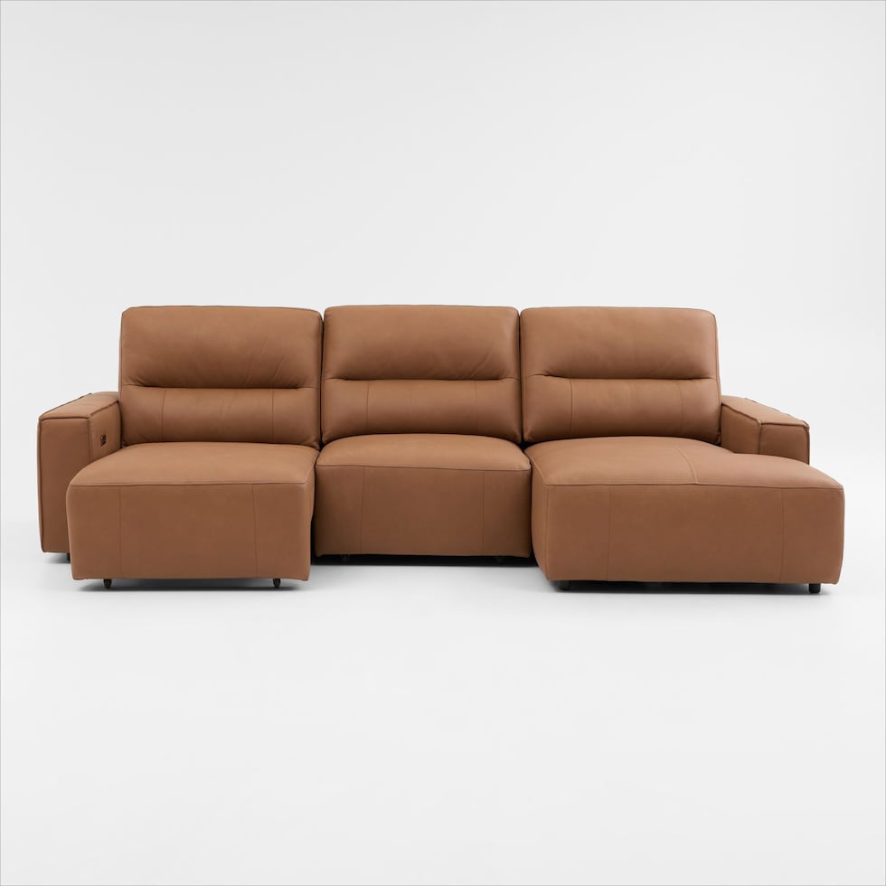 morena light brown sectional   