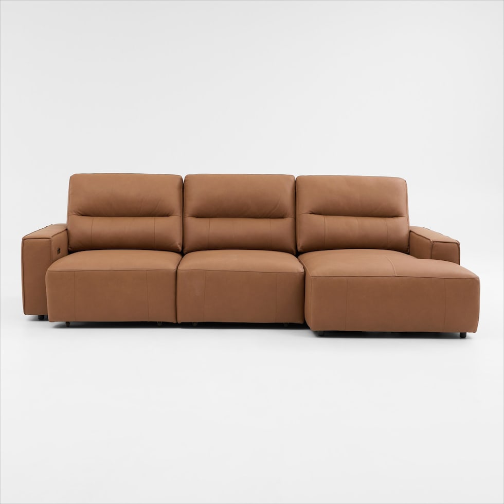 morena light brown sectional   