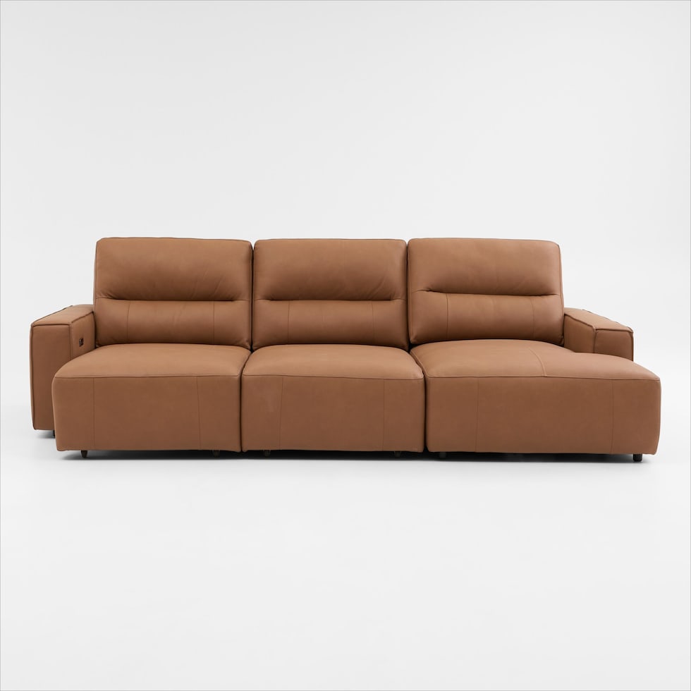 morena light brown sectional   