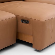 morena light brown sectional   