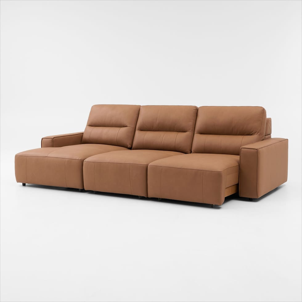 morena light brown sectional   