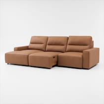 morena light brown sectional   