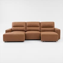 morena light brown sectional   