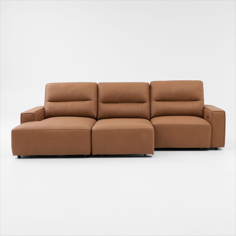 morena light brown sectional   