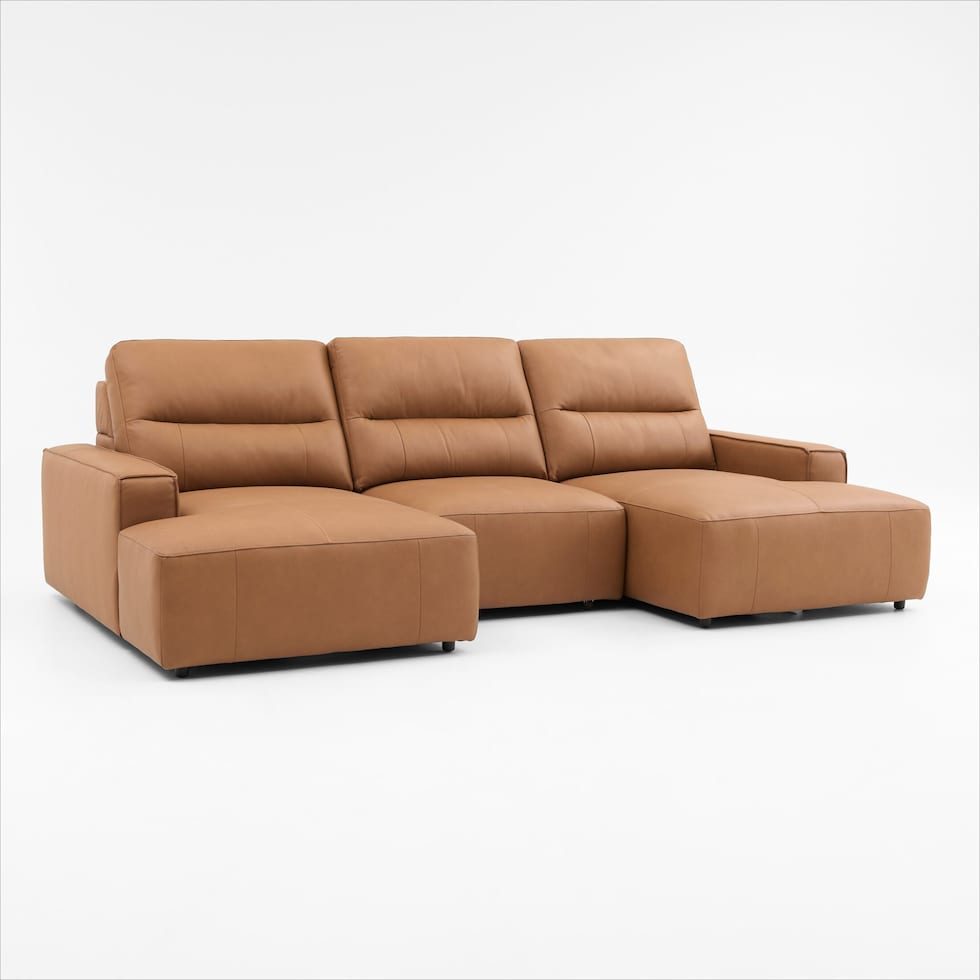 morena light brown sectional   