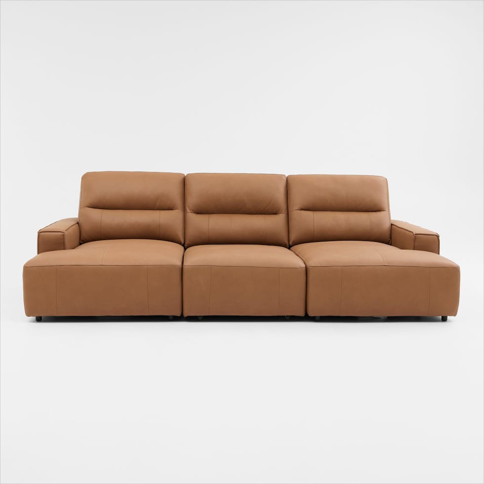 morena light brown sectional   