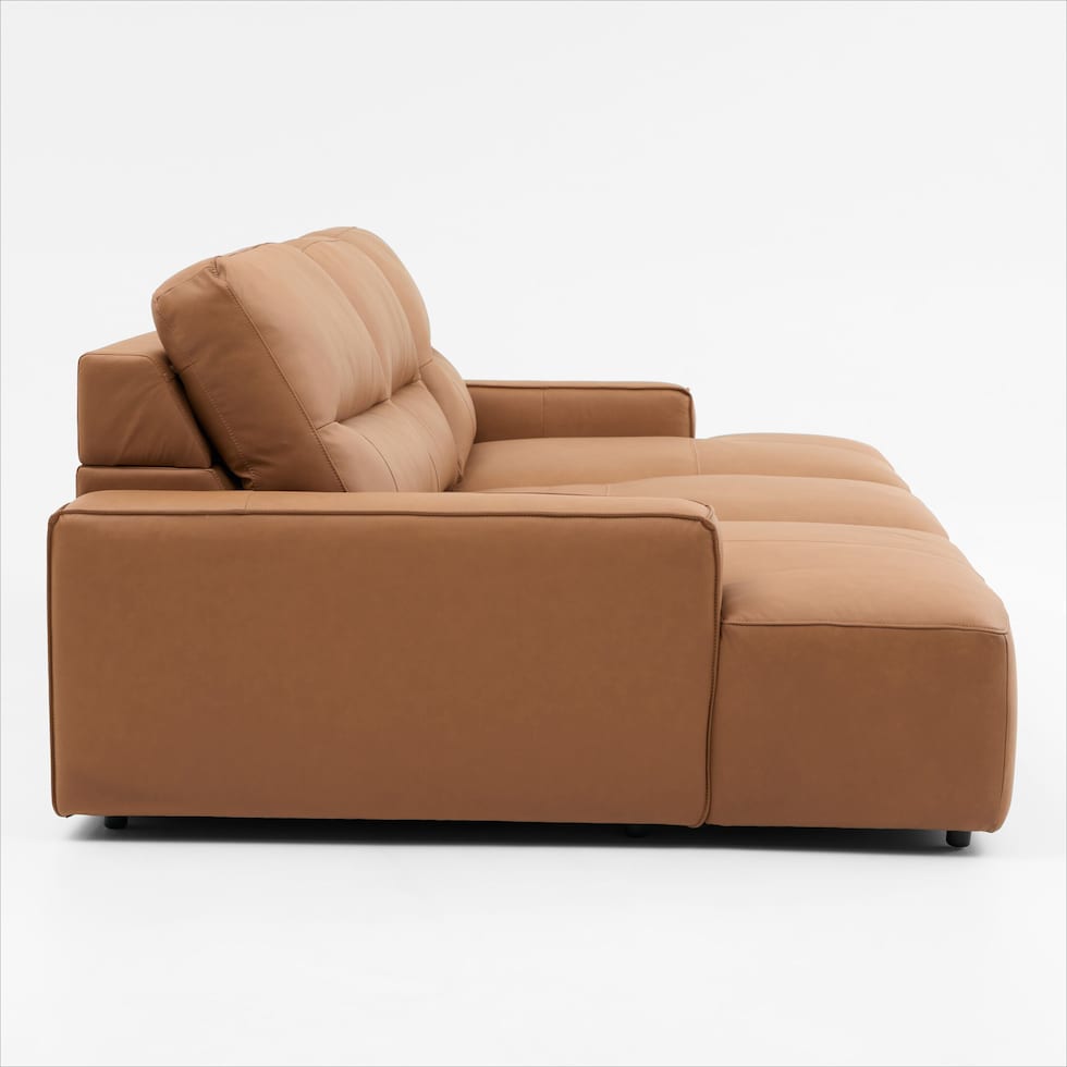 morena light brown sectional   