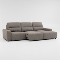morena light brown sectional   