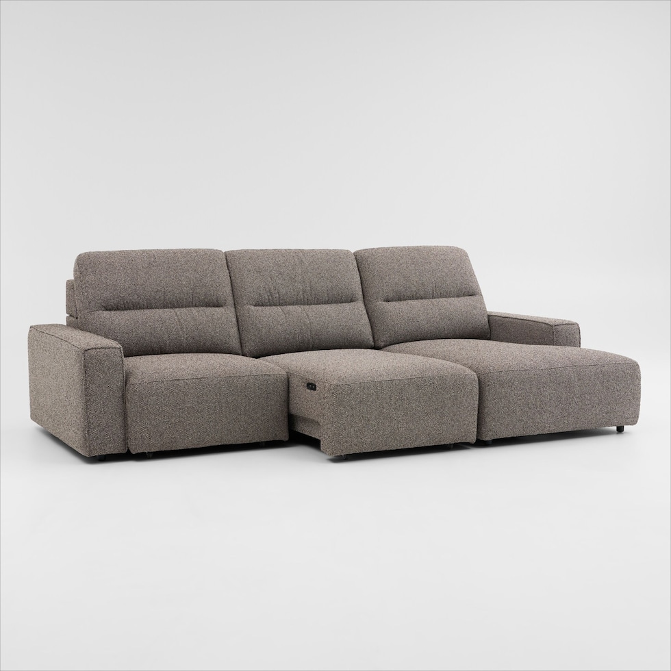 morena light brown sectional   