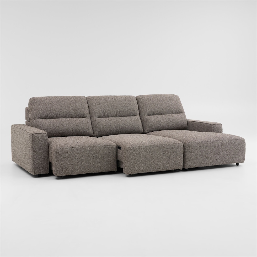 morena light brown sectional   