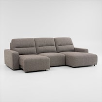 morena light brown sectional   