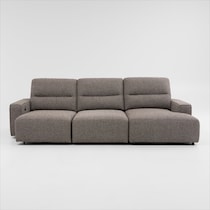 morena light brown sectional   