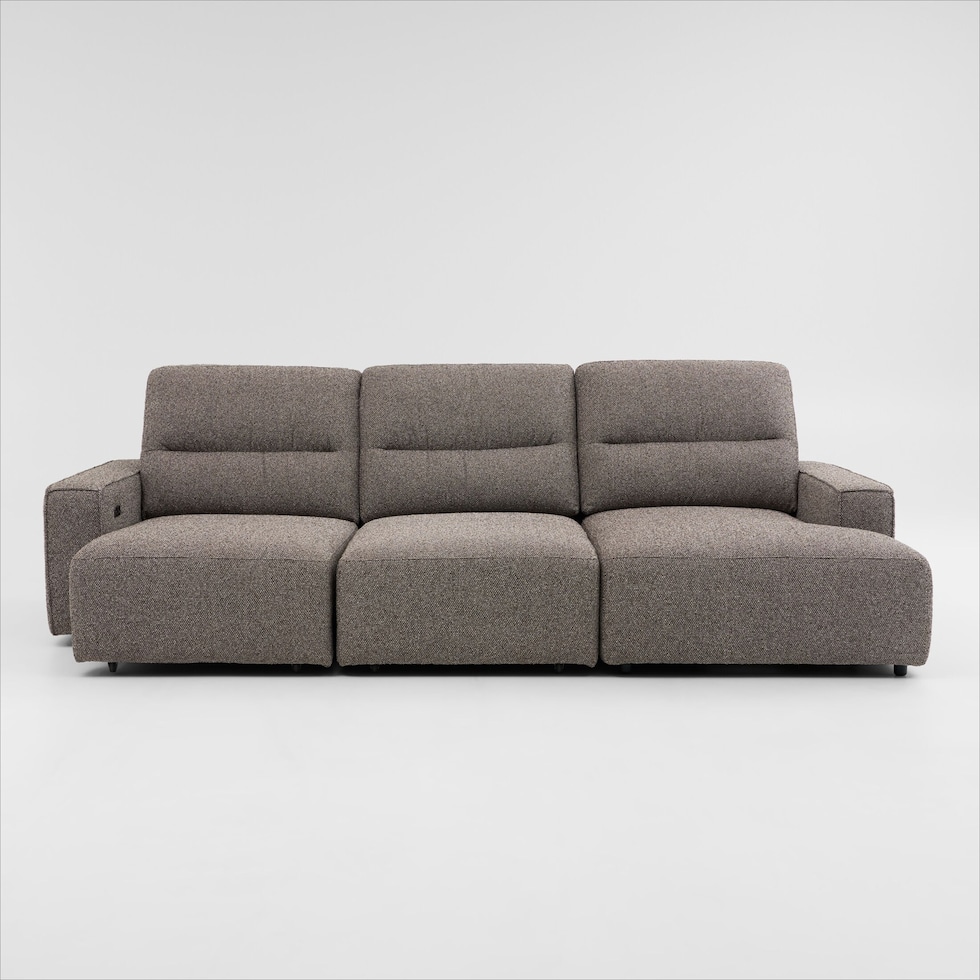 morena light brown sectional   