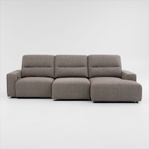 morena light brown sectional   