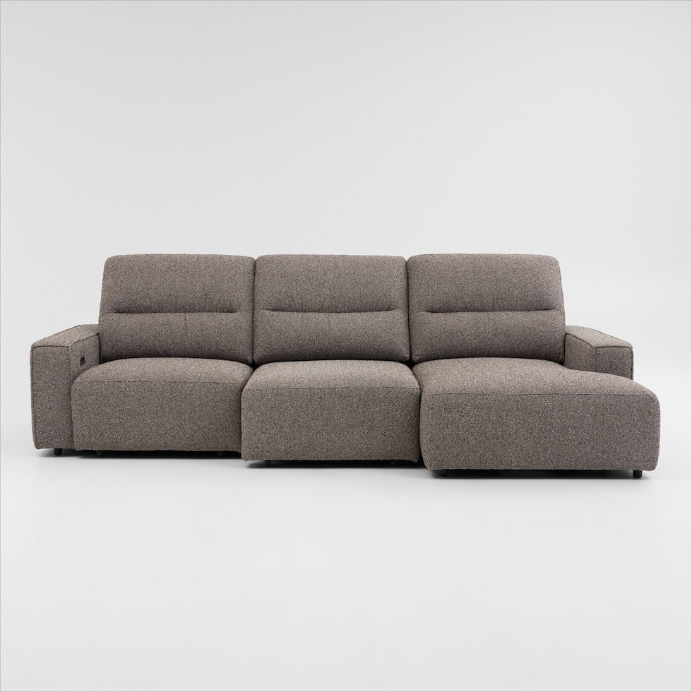 morena light brown sectional   
