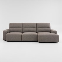 morena light brown sectional   