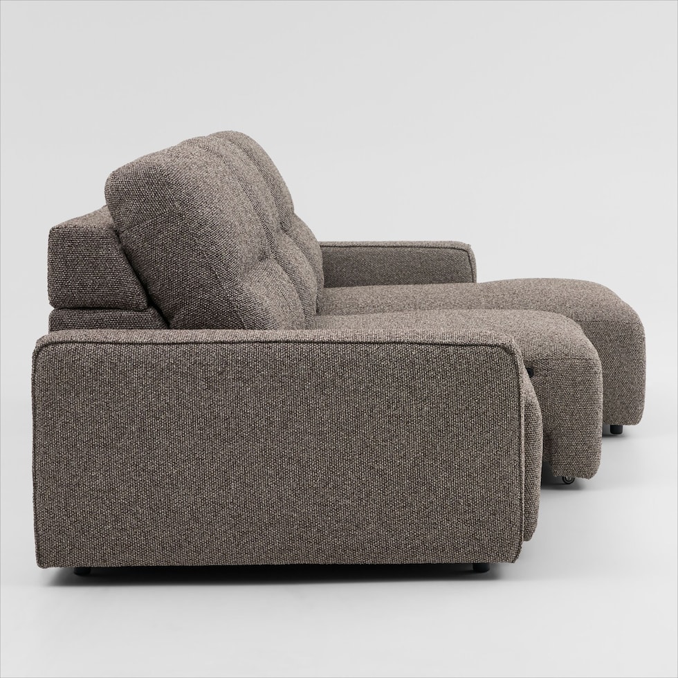 morena light brown sectional   