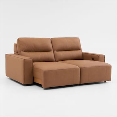 Morena 2-Piece Extendable Sofa - Tan