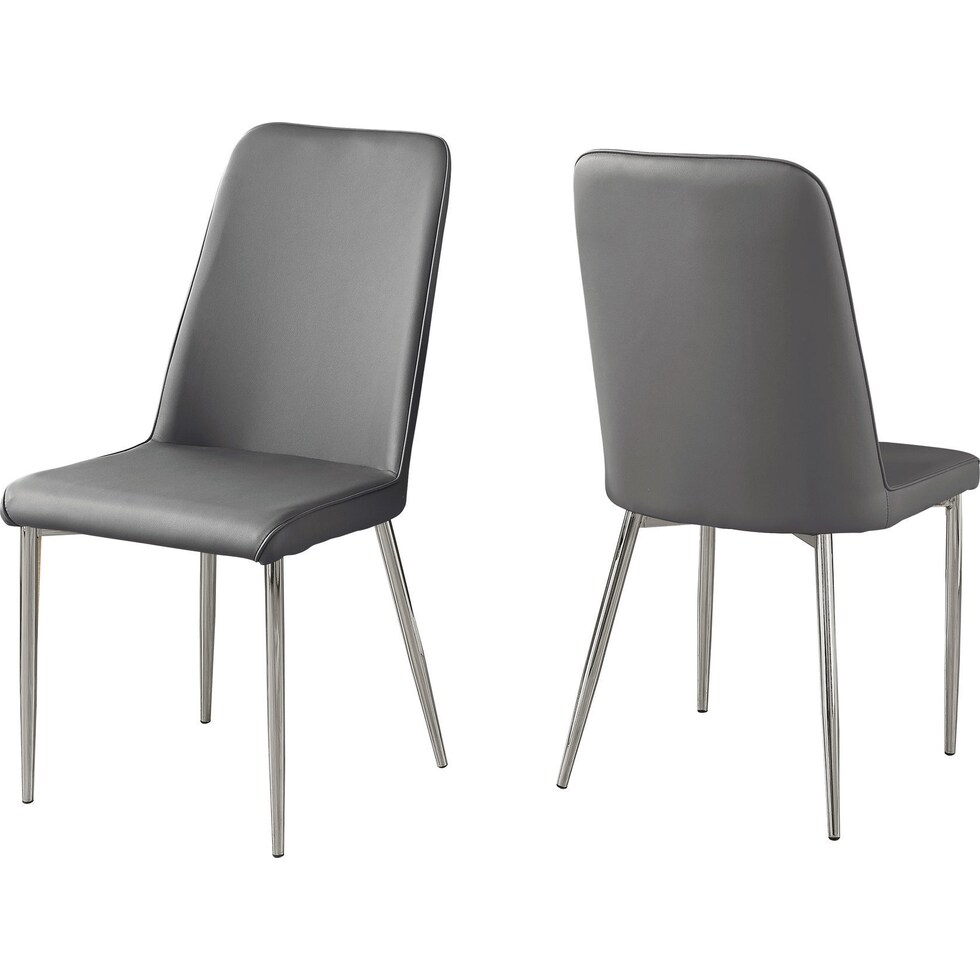 morris gray chair   