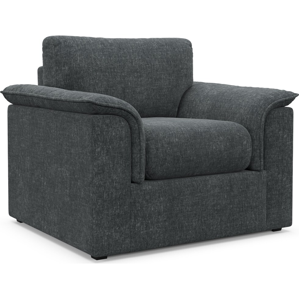 morse blue chair   