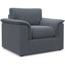 morse blue chair   
