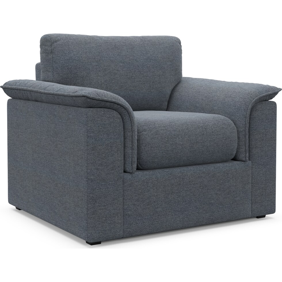 morse blue chair   