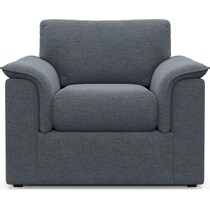 morse blue chair   