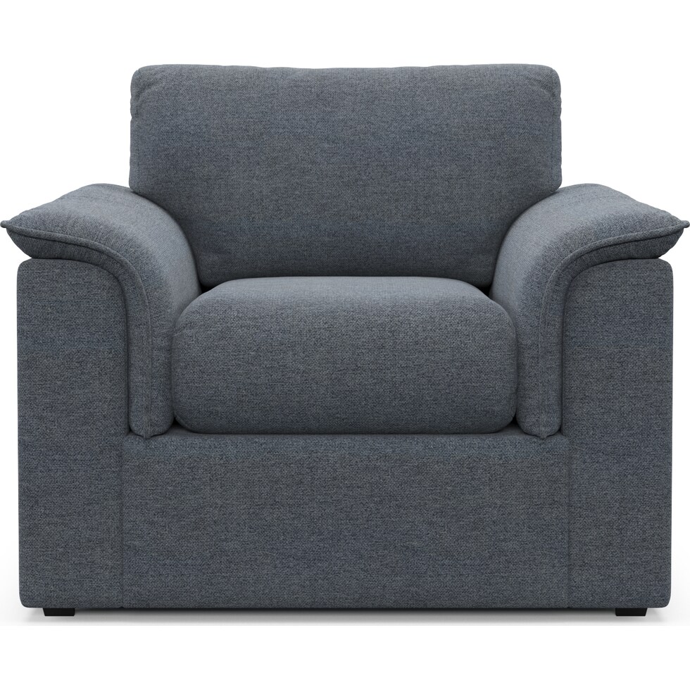 morse blue chair   