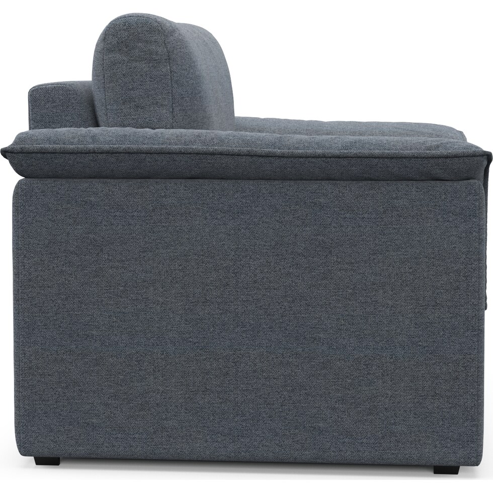 morse blue chair   