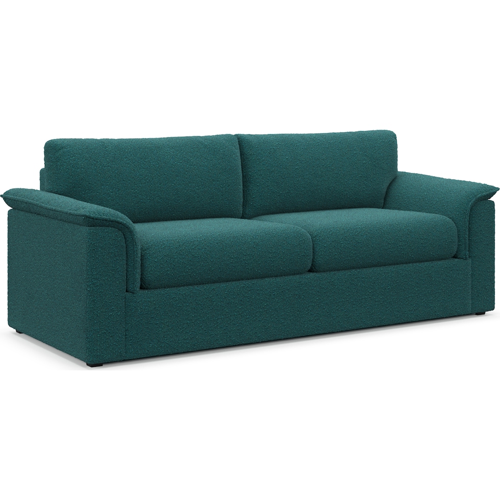 morse blue sofa   