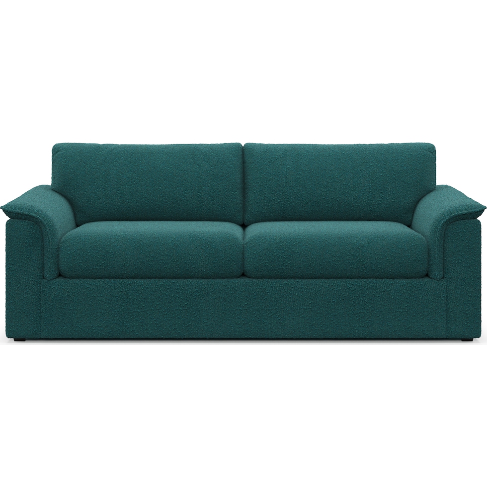 morse blue sofa   