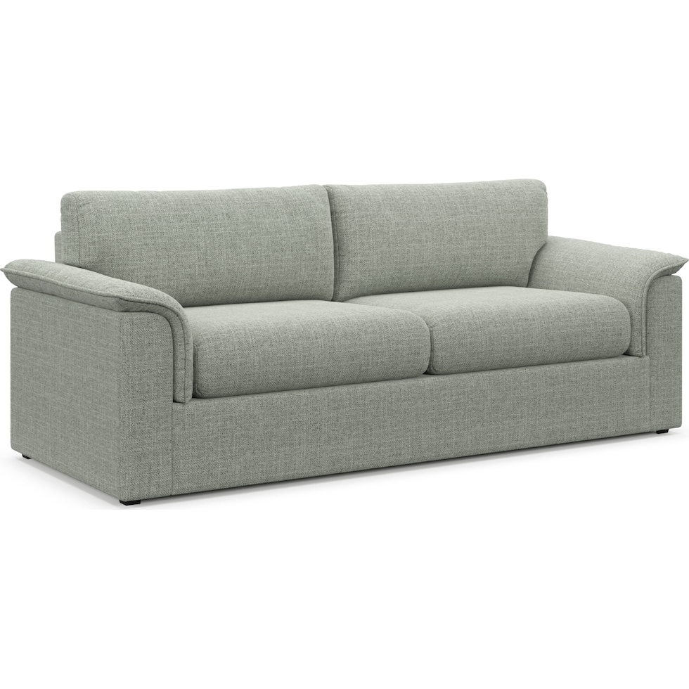 morse blue sofa   