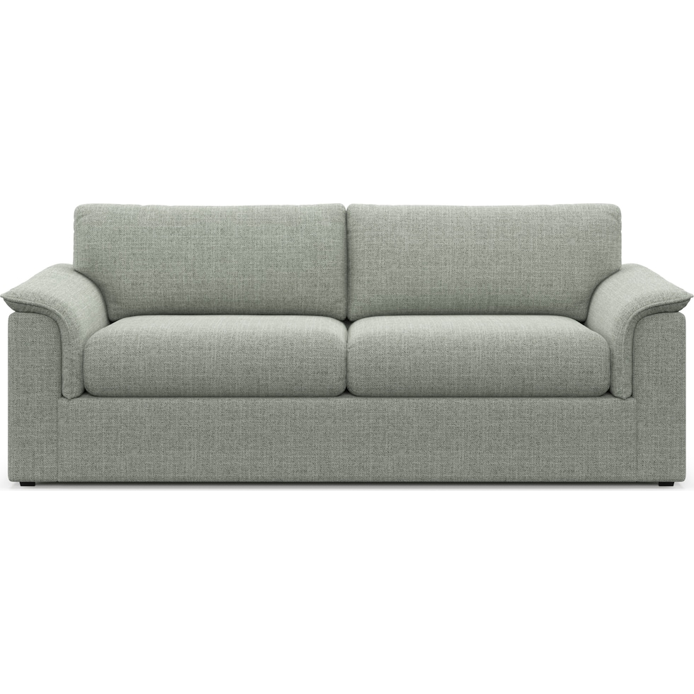 morse blue sofa   