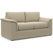 morse brown loveseat   