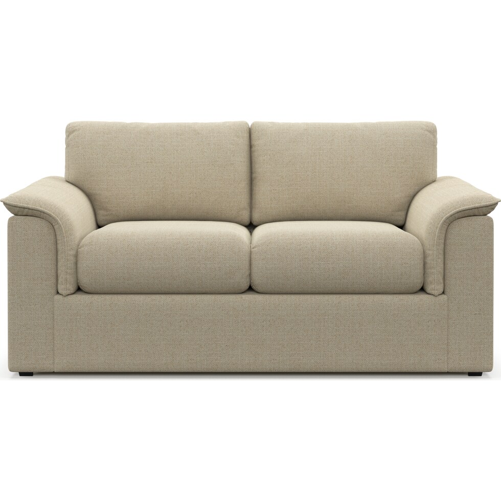 morse brown loveseat   