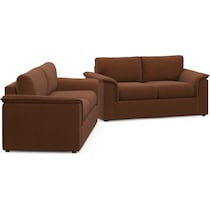 morse dark brown  pc living room   