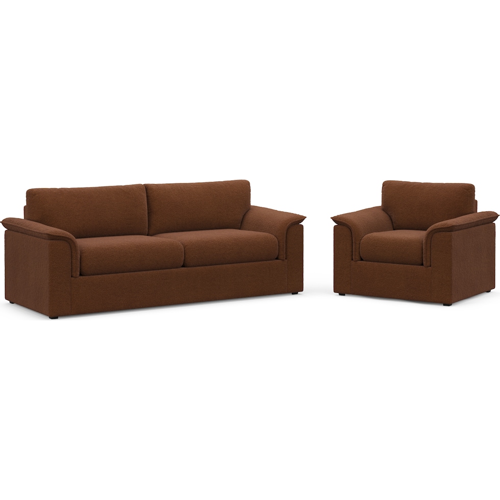morse dark brown  pc living room   
